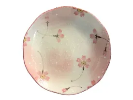 15cm Light Snow Pink Cherry Tree Dish