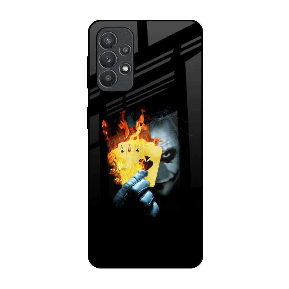 AAA Joker Glass Case for Samsung Galaxy M32 5G