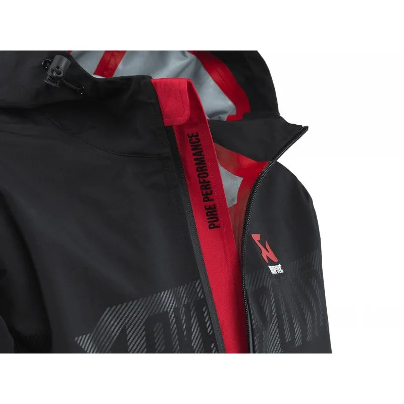 AKRAPOVIC 802075 Rain Jacket Corpo Black Women S