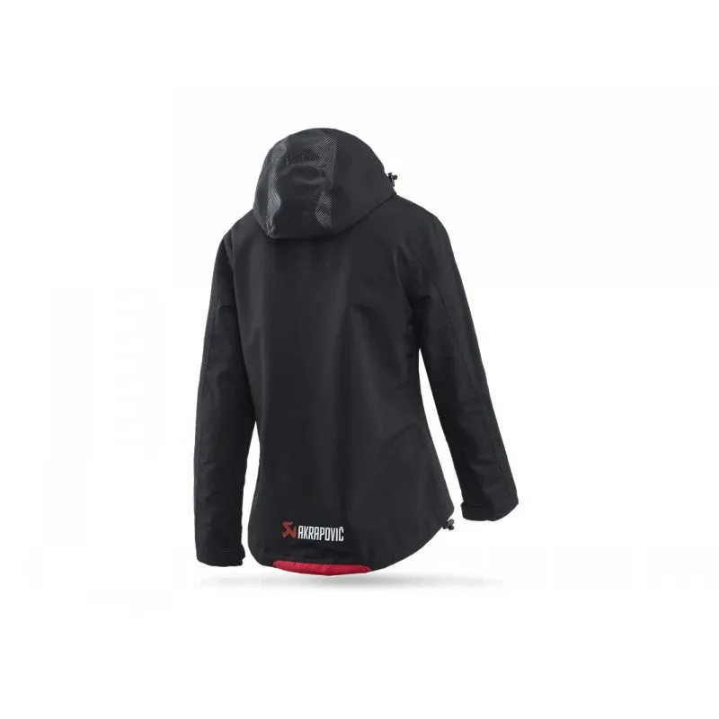 AKRAPOVIC 802075 Rain Jacket Corpo Black Women S