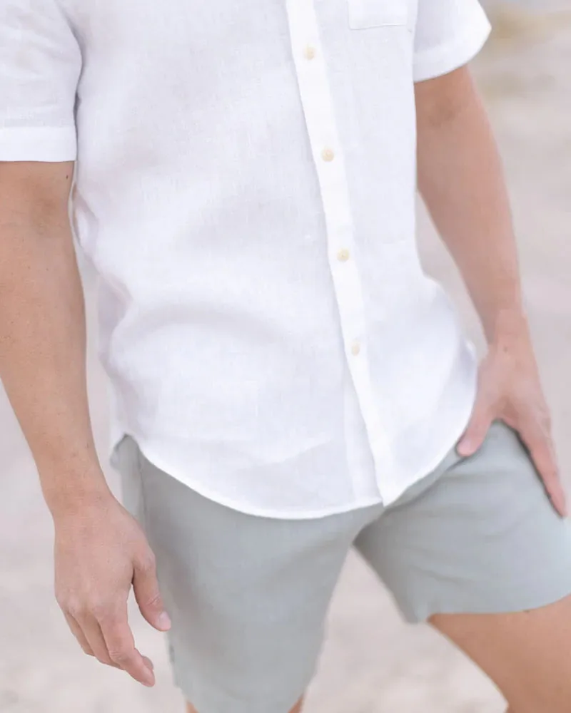 Alex Crane Snow Ola Linen Shirt