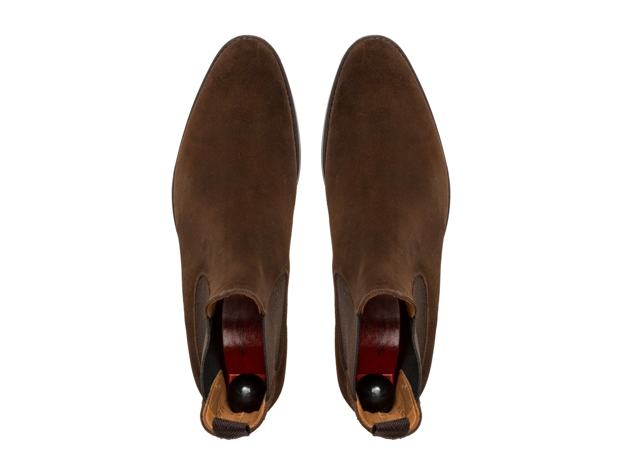 Alki - MTO - Dark Brown Suede - NGT Last - Double City Rubber Sole