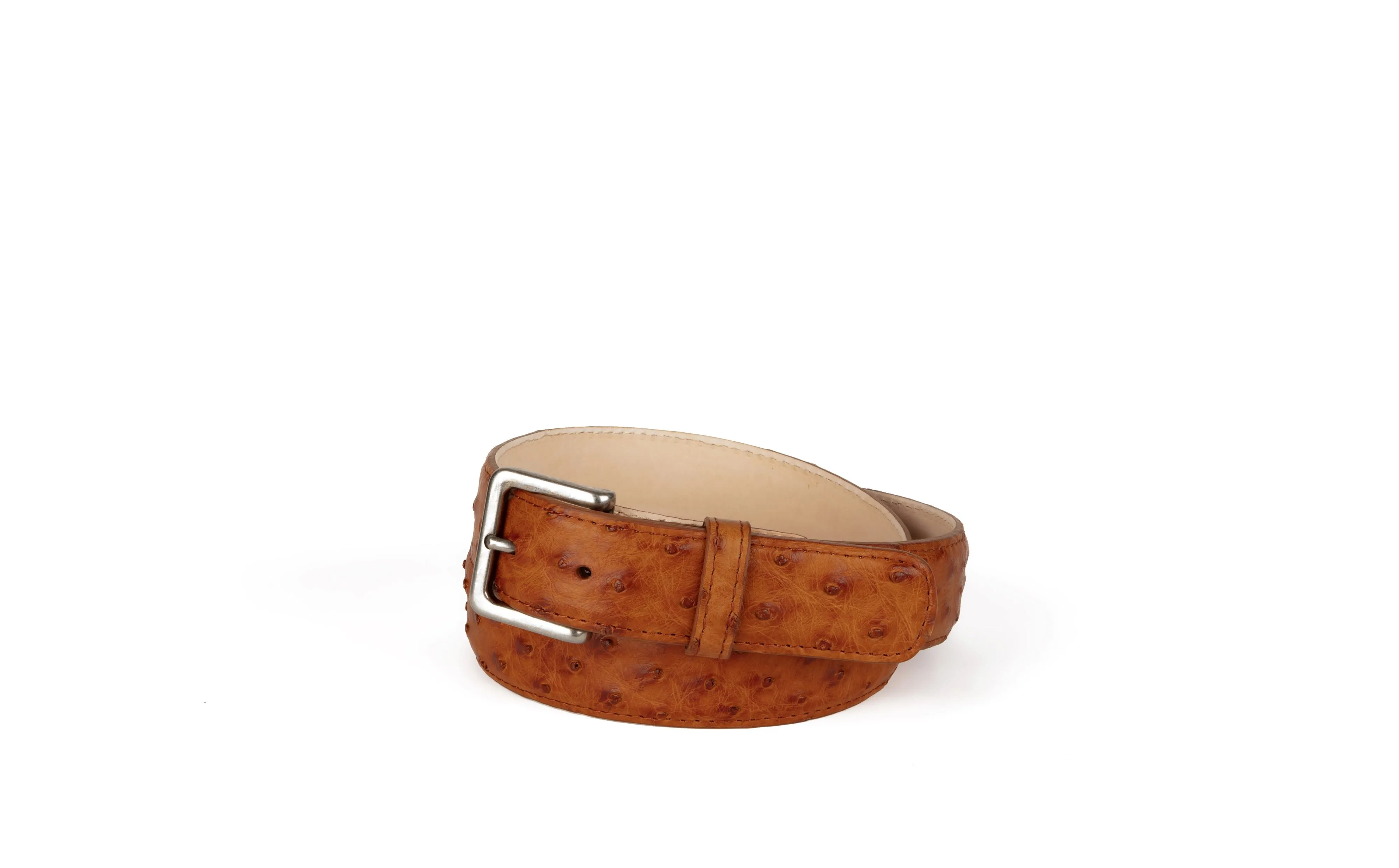 Allens Full Quill Ostrich Belt