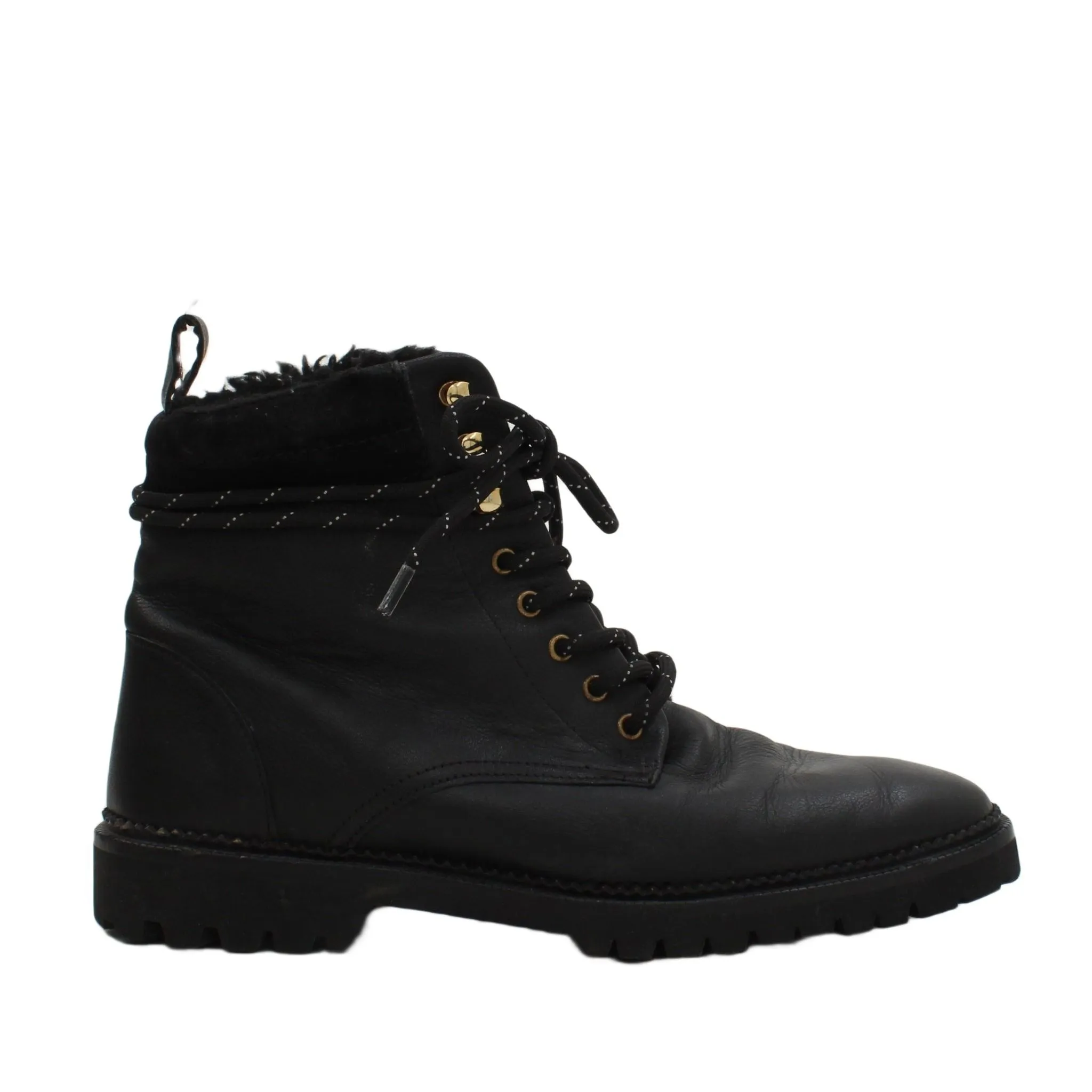 & Other Stories Women's Boots UK 4.5 Black 100% Other