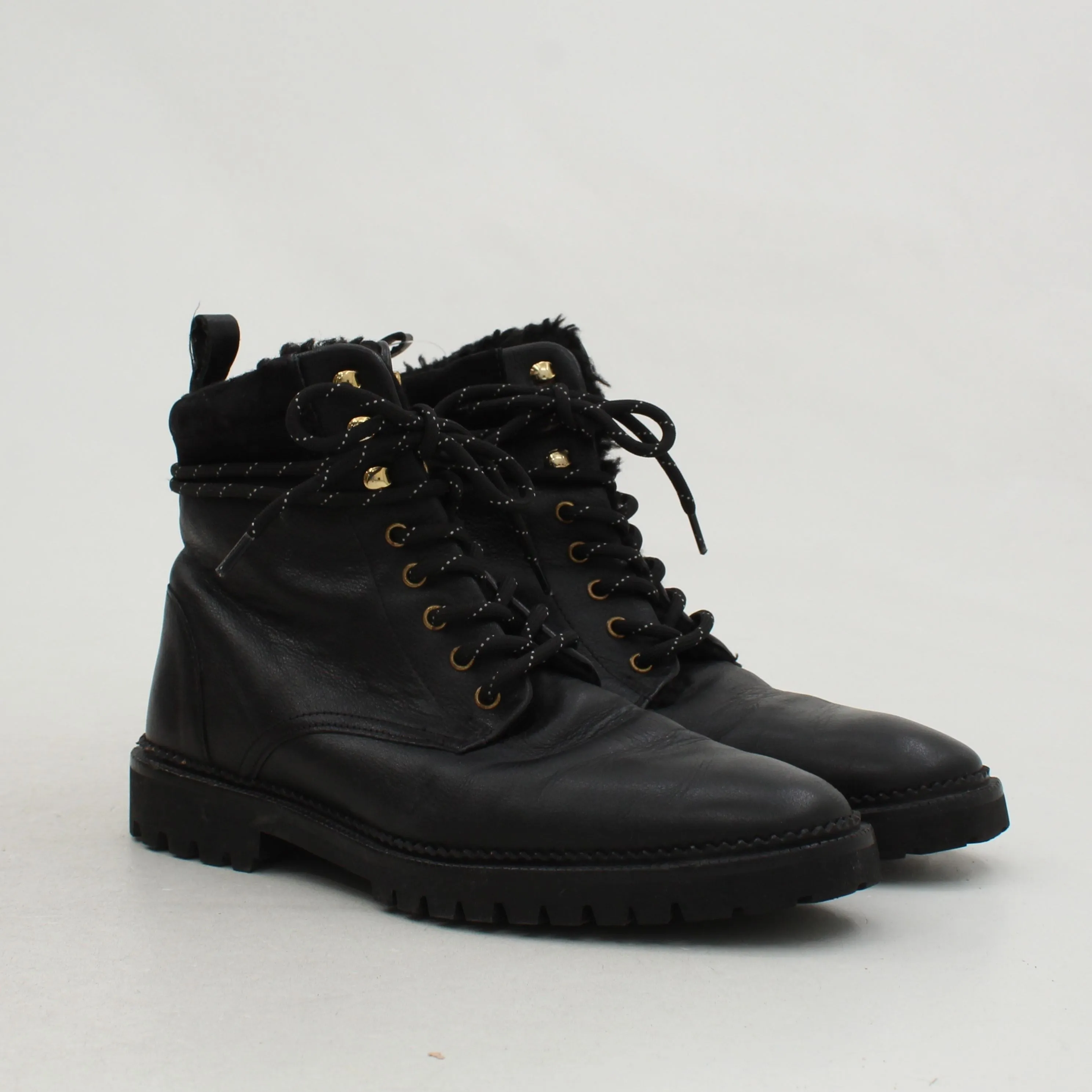 & Other Stories Women's Boots UK 4.5 Black 100% Other