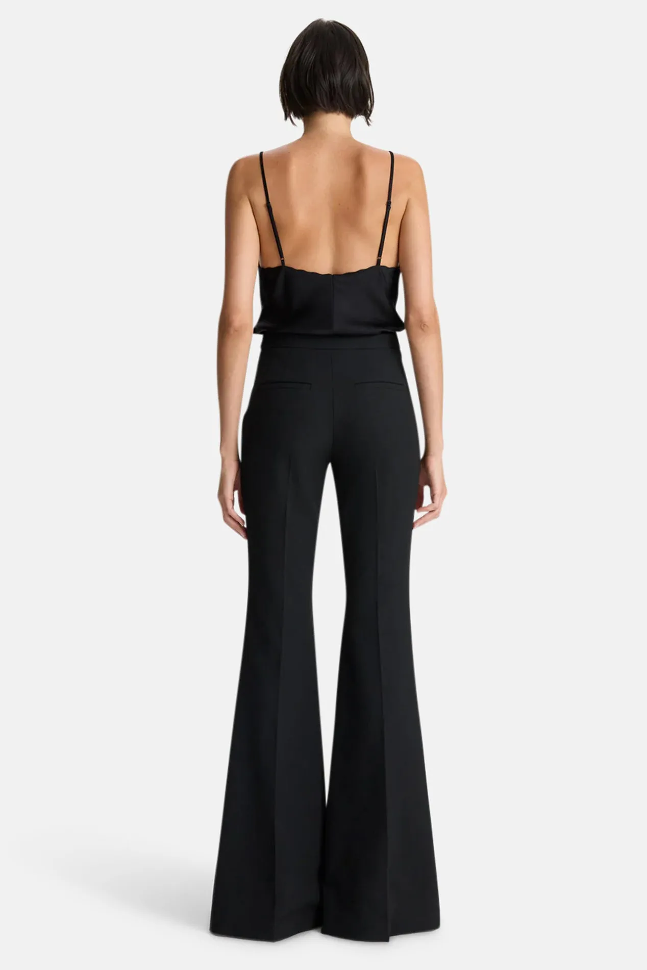 Anders Flared Pant Black