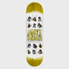 Anti Hero Skateboards - 8.25" Robbie Russo Usual Suspects Skateboard Deck - Various Stain