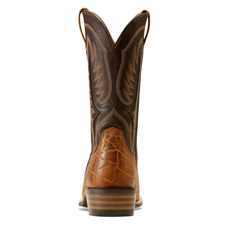 Ariat Men's Stadtler Smoked Tan/Aging Barrel Cowboy Boots 10051031