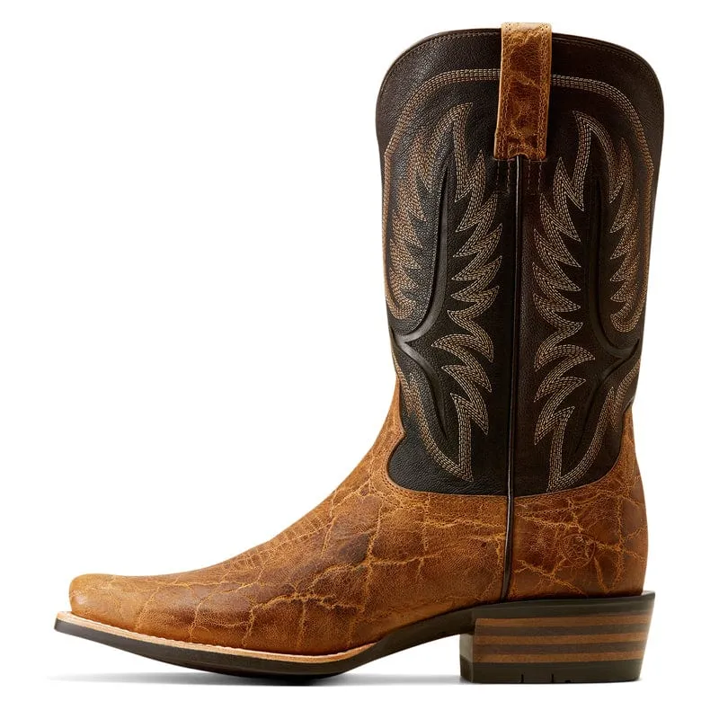 Ariat Men's Stadtler Smoked Tan/Aging Barrel Cowboy Boots 10051031