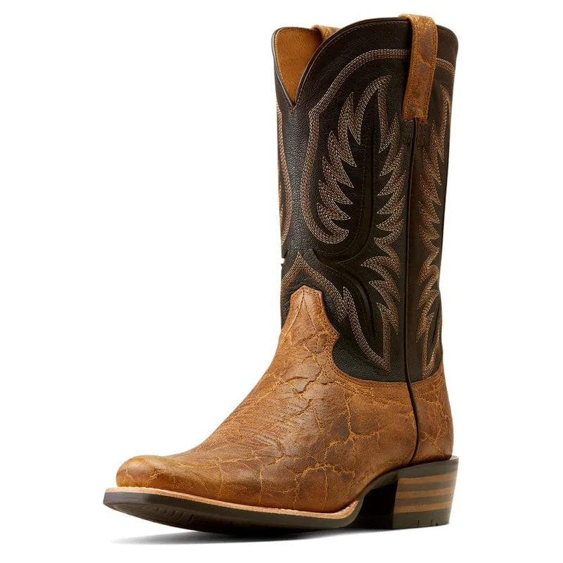 Ariat Men's Stadtler Smoked Tan/Aging Barrel Cowboy Boots 10051031