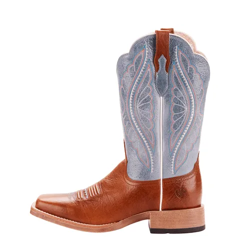 Ariat Women's PrimeTime Gingersnap Baby Blue Eyes Western Boots 10025032