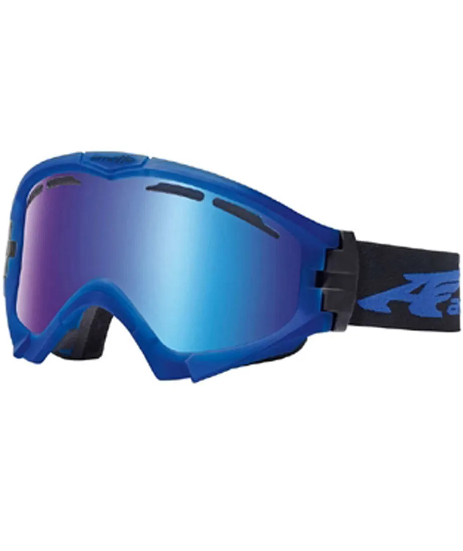 Arnette Series 3 Snow Goggles AN5001 - Gummy Raspberry Frame with Violet Chrome Lens for Ultimate Snow Performance