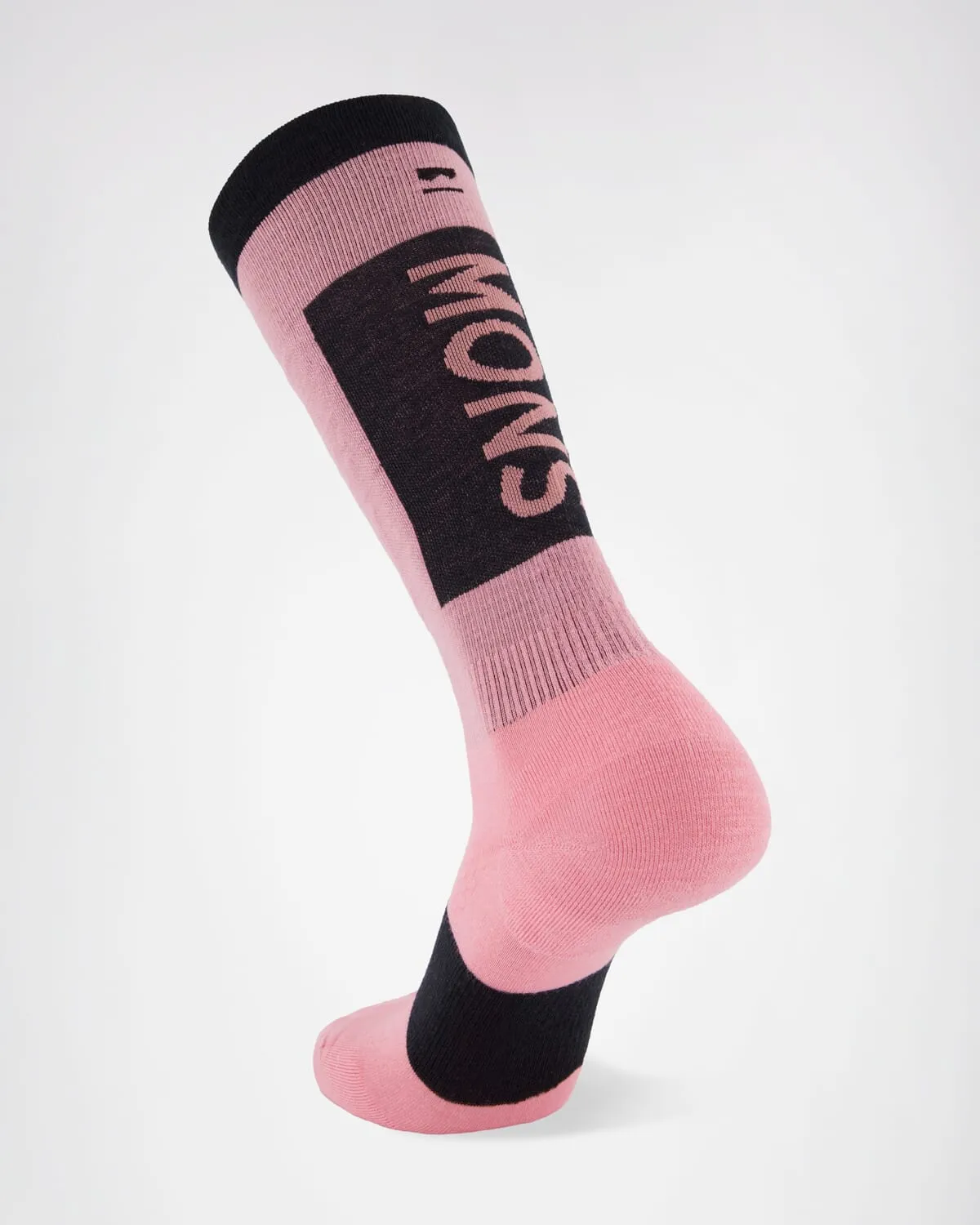 Atlas Merino Snow Sock - Dusty Pink