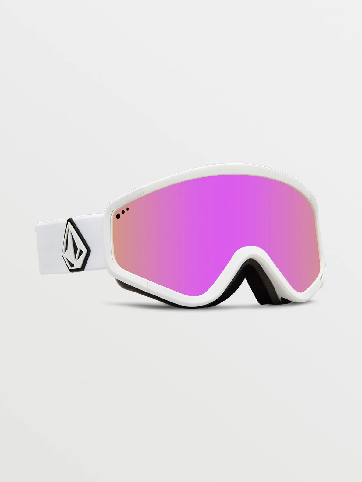 Attunga Goggle - Matte White / Pink Chrome BL