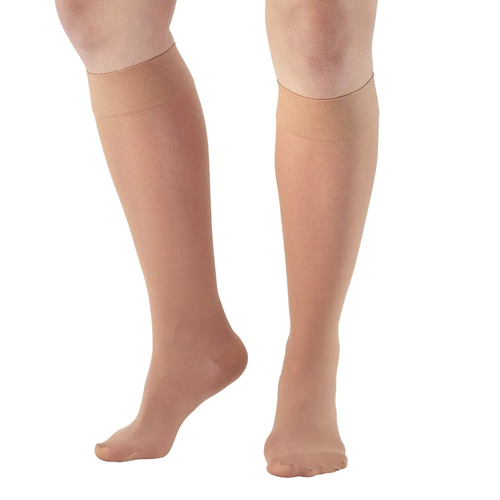 AW Style 280 Signature Sheers Closed Toe Knee Highs - 20-30 mmHg