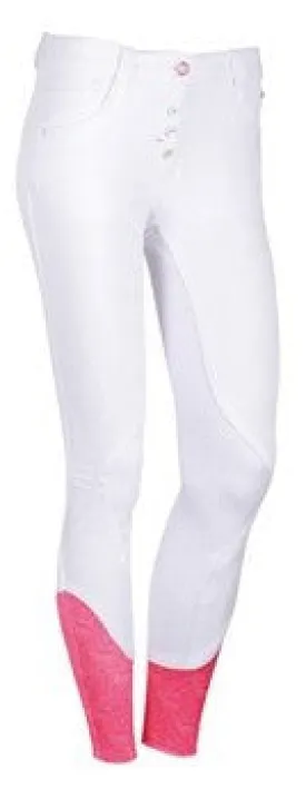 B1 Breeches Rosa White - size A14