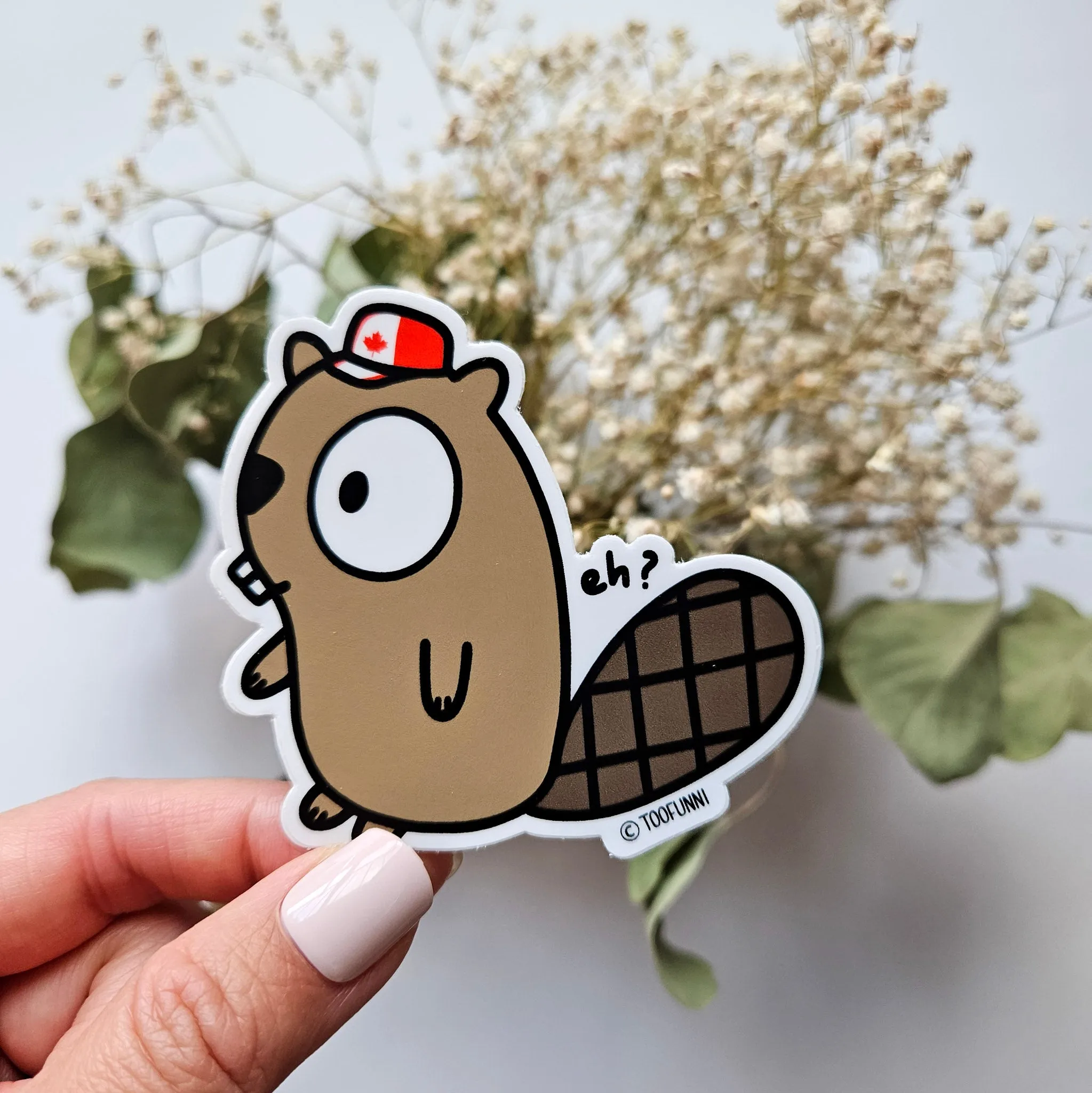 BEAVER - Vinyl Sticker