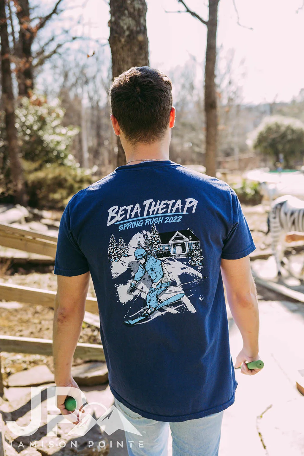 Beta Theta Pi Spring Rush Ski Tee