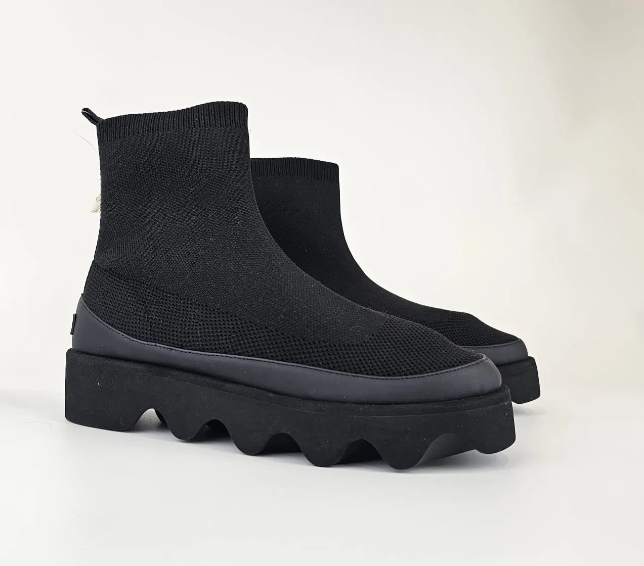 Black United Nude Edition Bounce Fit Boots