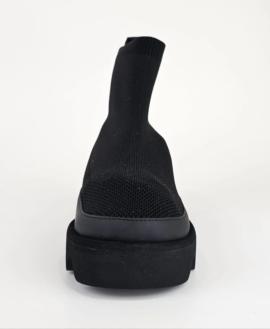 Black United Nude Edition Bounce Fit Boots