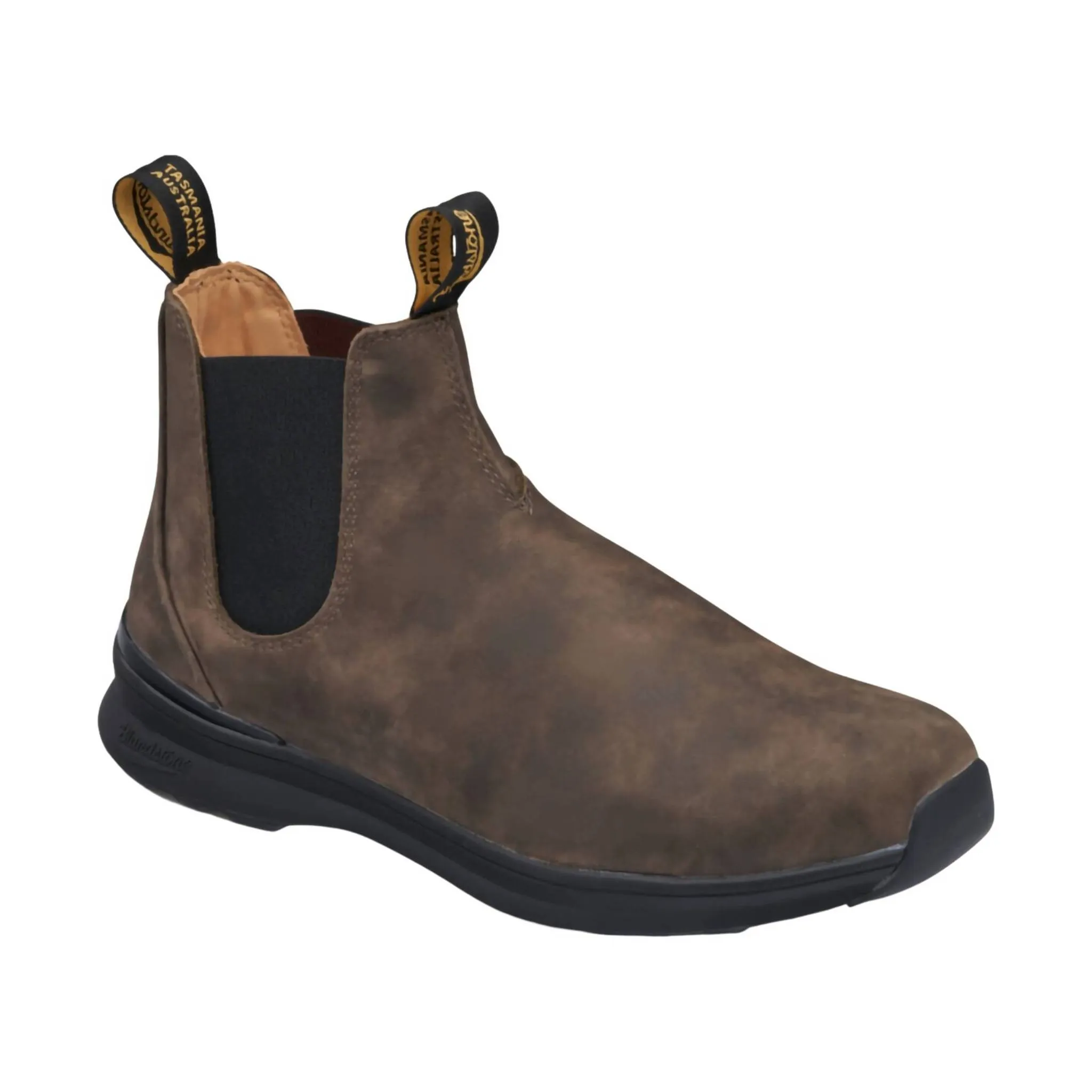 Blundstone Elastic Sided Active Boot - Rustic Brown