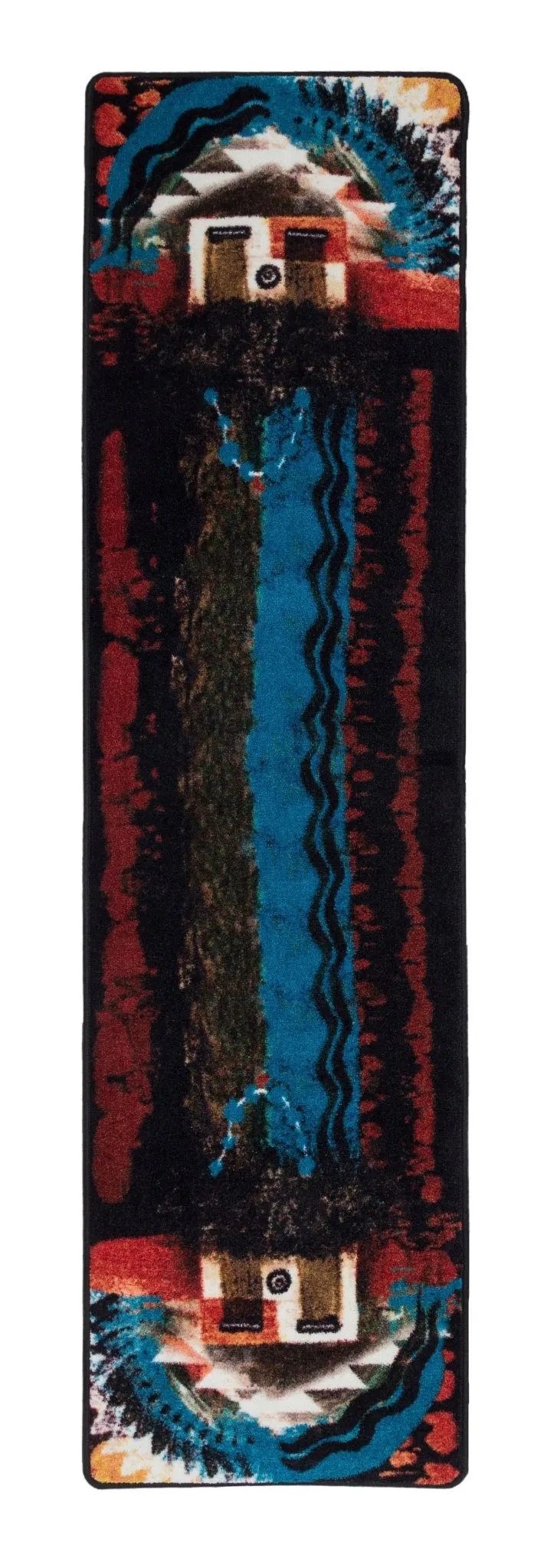 Boogie Red Rust Area Rugs