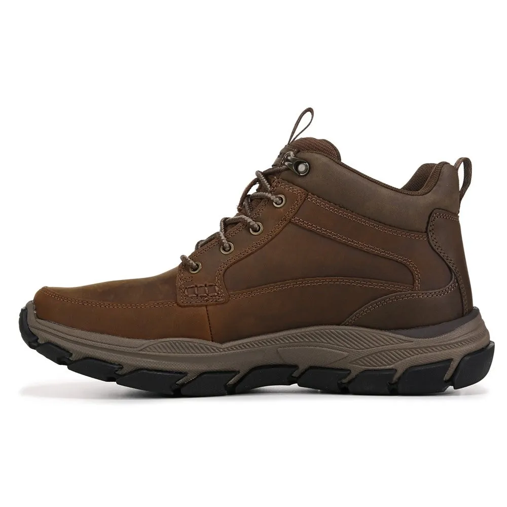 Boswell Skechers Men's Water-Repellent Lace-up Boots, Brown