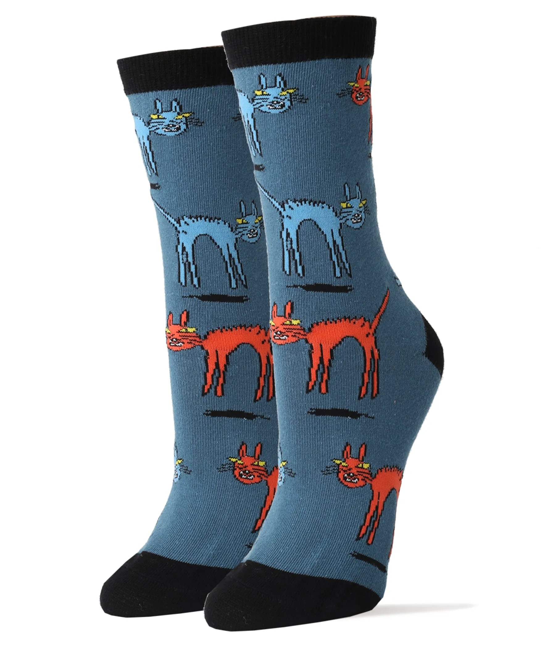 Cat Fight Socks