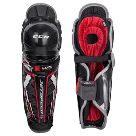 CCM Jetspeed FT390 Senior Hockey Shin Guards