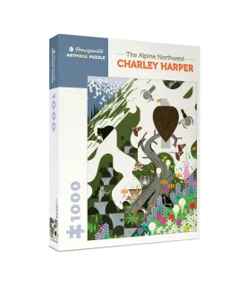 Charley Harper: The Alpine Northwest 1000pc Jigsaw Puzzle