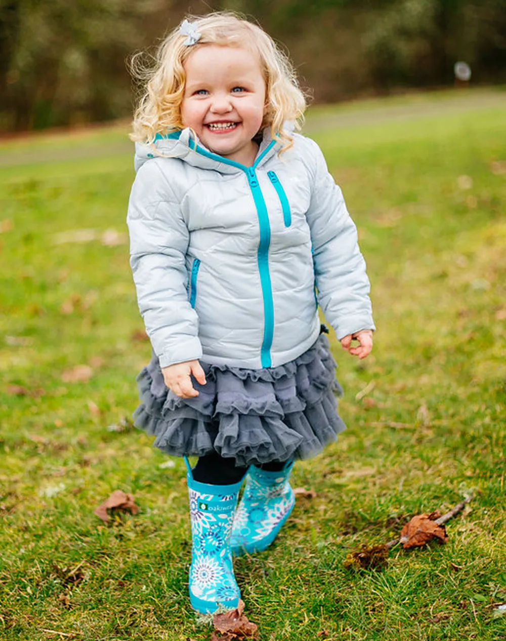 CHILDREN’S RUBBER RAIN BOOTS, FROZEN BURSTS