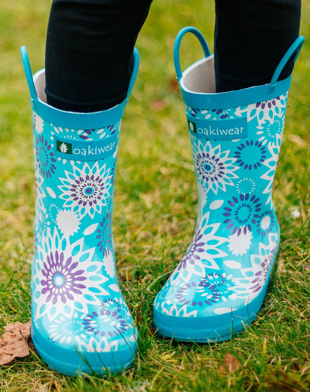 CHILDREN’S RUBBER RAIN BOOTS, FROZEN BURSTS