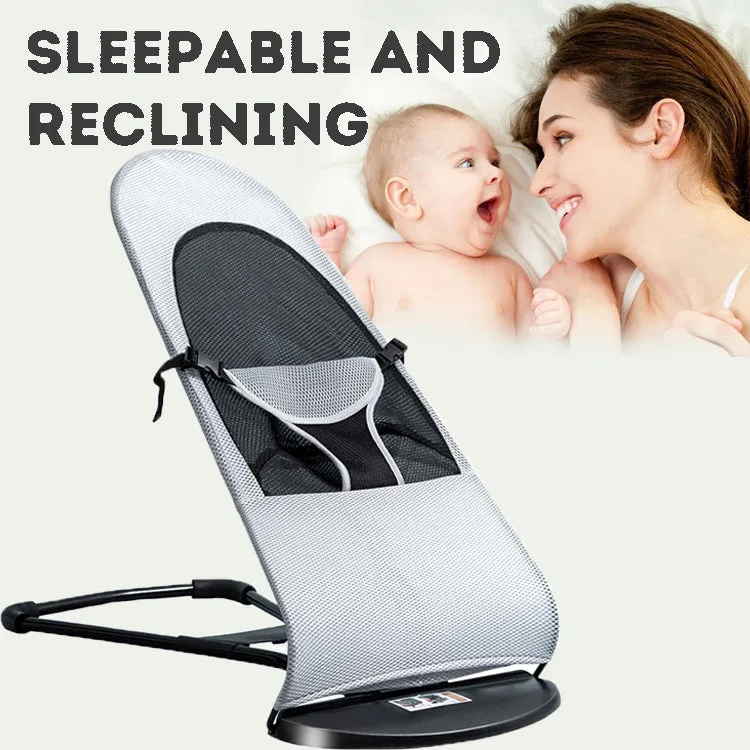 Comfortable and Breathable Adjustable Baby Rocking Chair, Reclining Cradle, Soothing Baby Sleep Rocking Chair