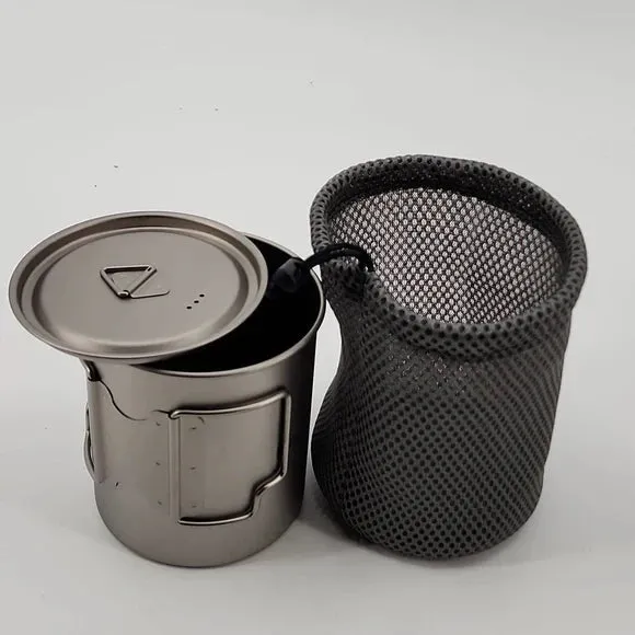 Cook Pots made with ultralight Titanium Apex Giant