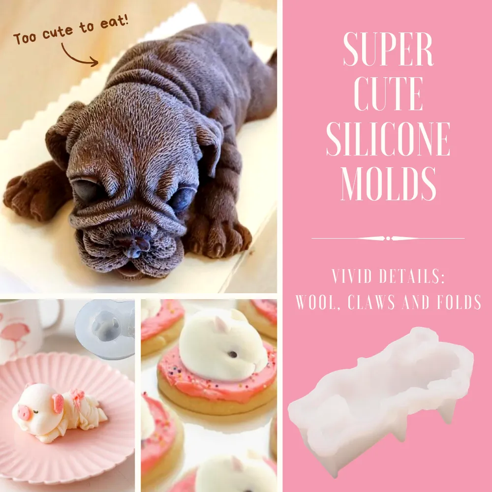 Cute & Fluffy 3D Animal Molds