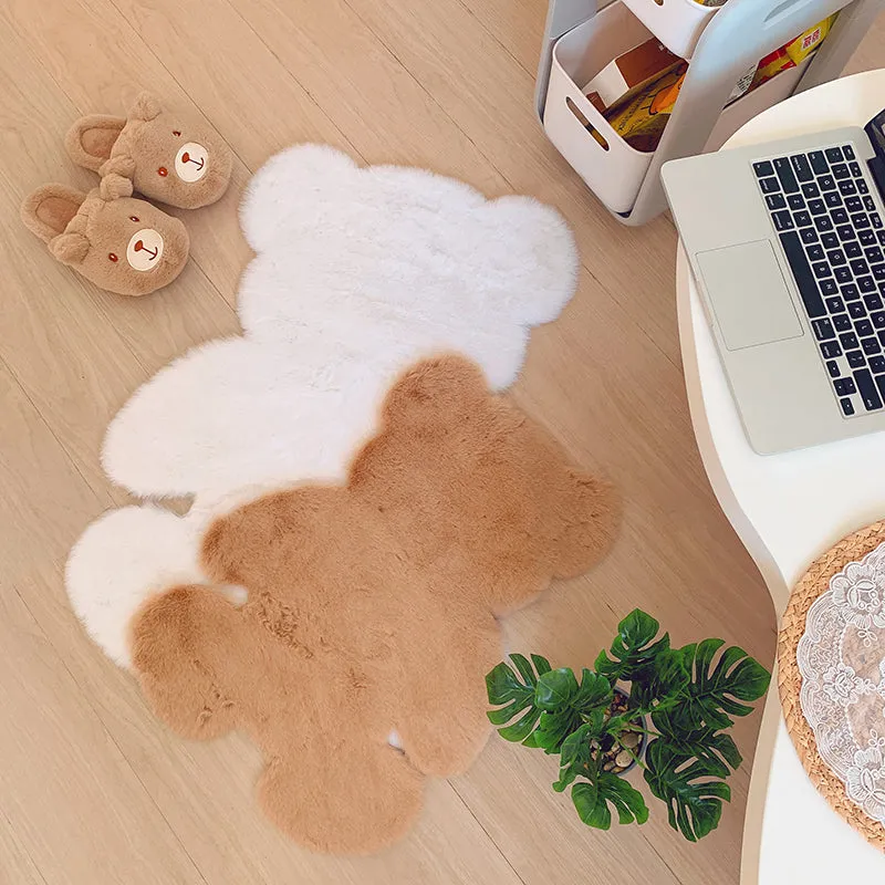 Cute Kawaii Bear Rug PL52922