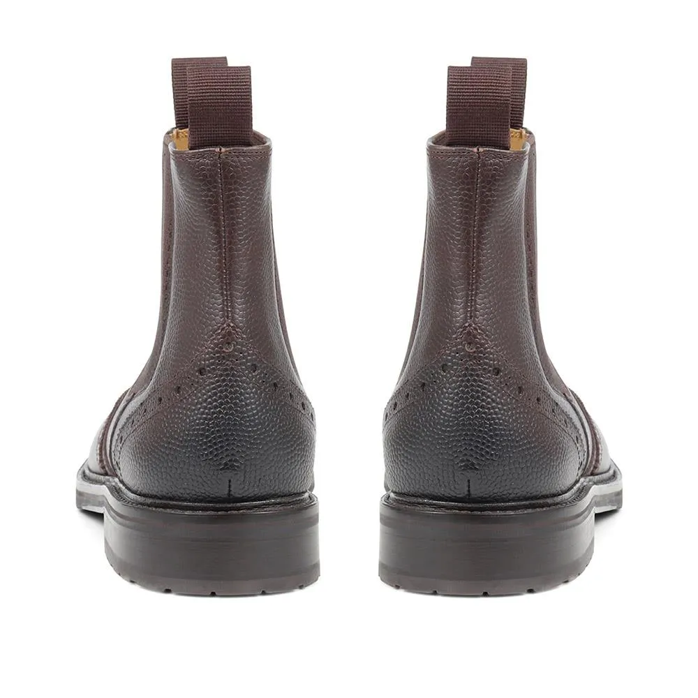 Desborough Leather Chelsea Boots - DESBOROUGH2 / 324 340