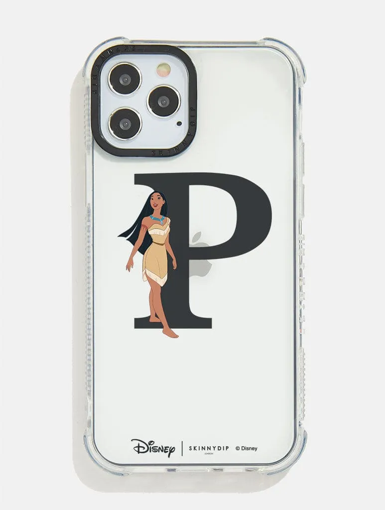 Disney Alphabet Classic 'P' Shock iPhone Case