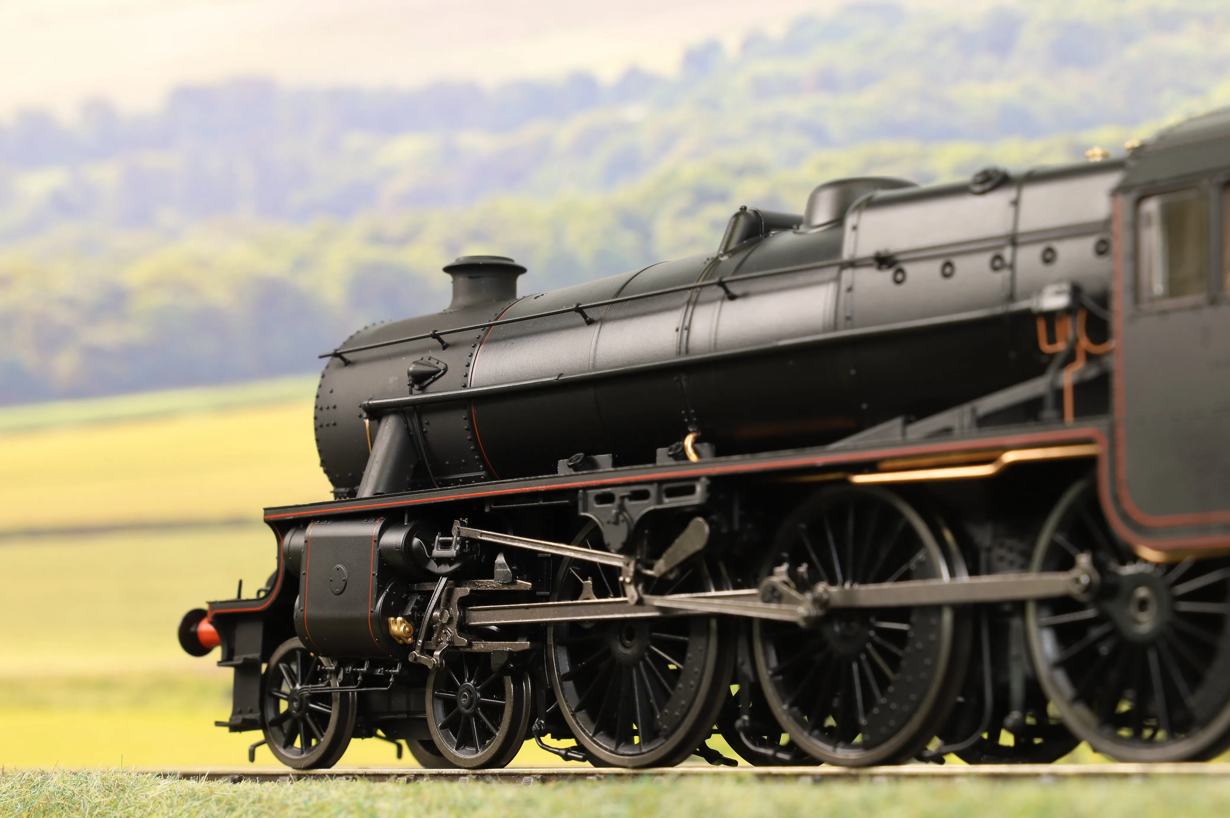 Ellis Clark Trains E1002US O Gauge Stanier Class 5 4-6-0 "Black 5", LMS Lined, 'Un-numbered', Riveted Tender, DCC Sound