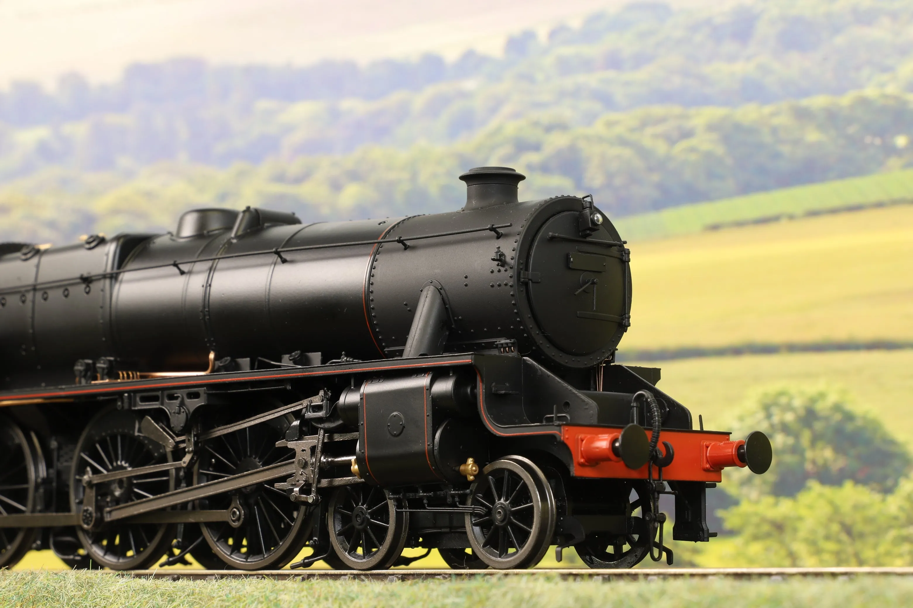 Ellis Clark Trains E1002US O Gauge Stanier Class 5 4-6-0 "Black 5", LMS Lined, 'Un-numbered', Riveted Tender, DCC Sound