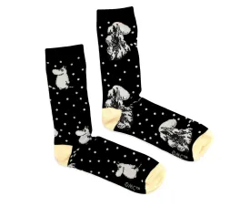 Exclusive Collection Moomintroll Winterland Men Socks - Black