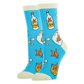 Fish In A Bowl Socks