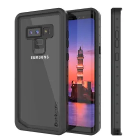 Galaxy Note 9 Waterproof Case, Punkcase Studstar Clear Thin Armor Cover