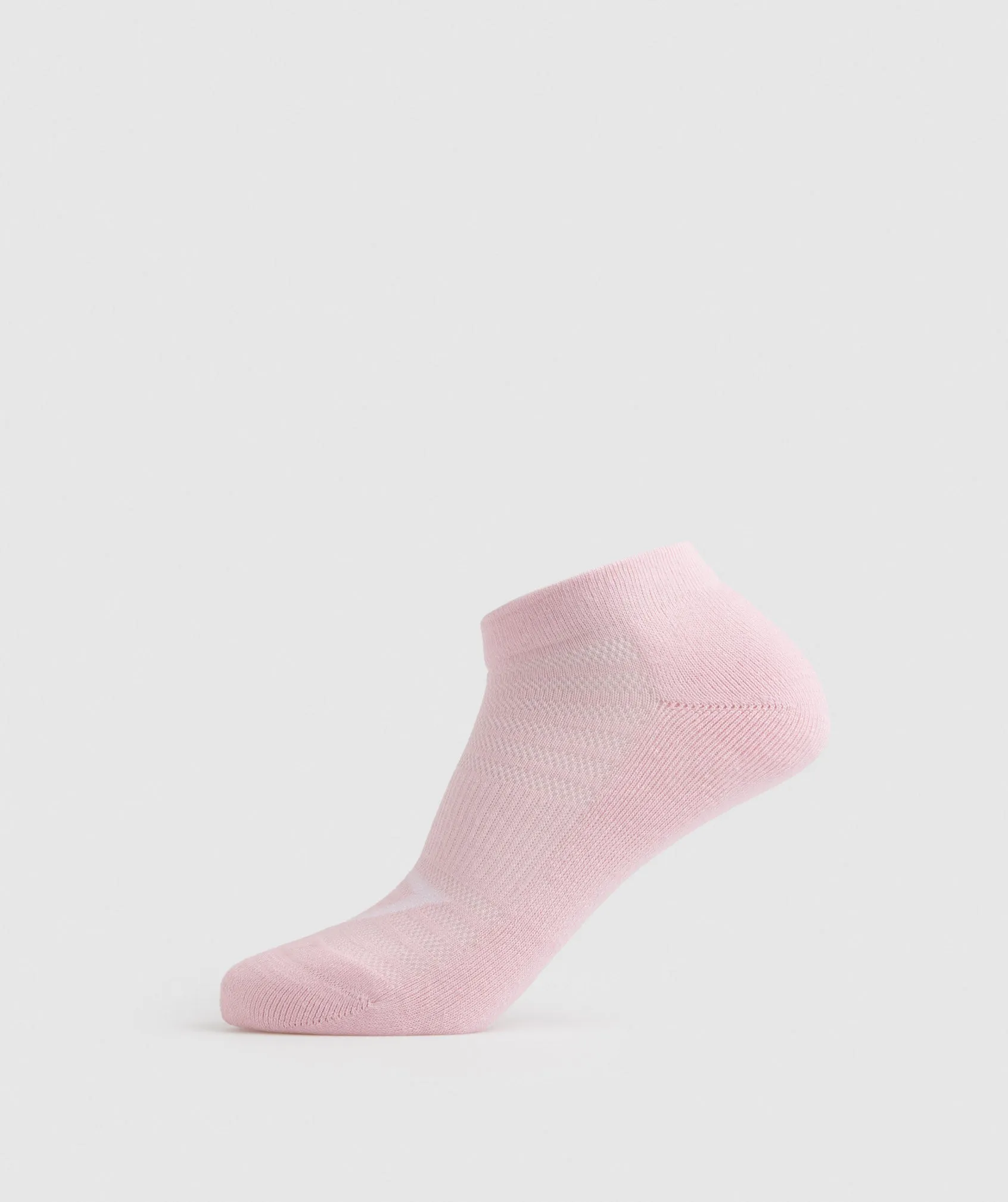 Gymshark Ankle Socks 3pk - Baked Maroon/Sweet Pink/White