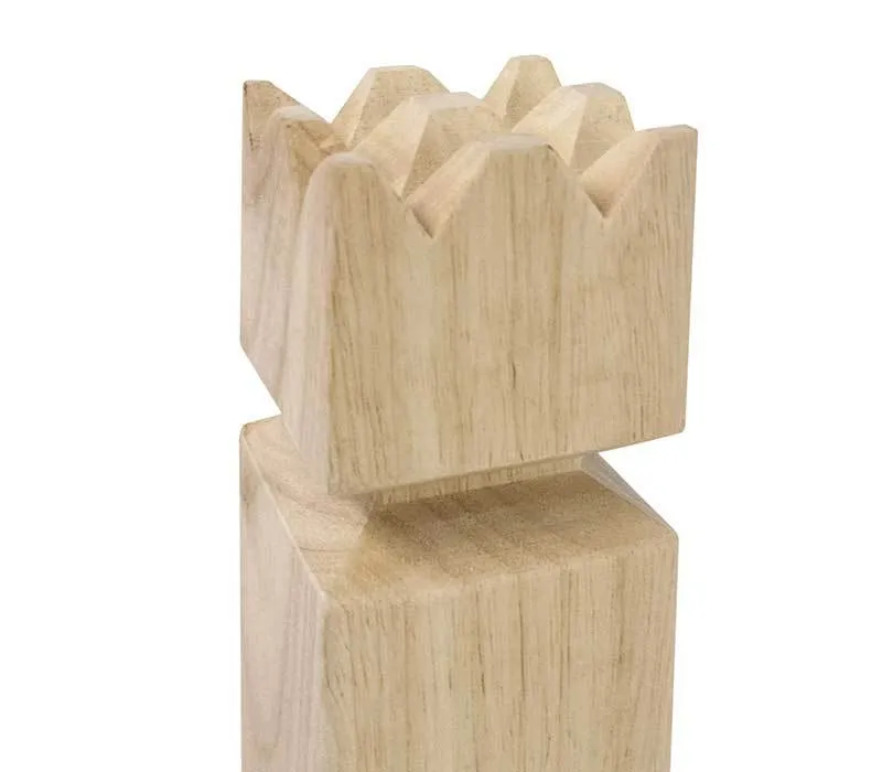 Hardwood Kubb Game Set