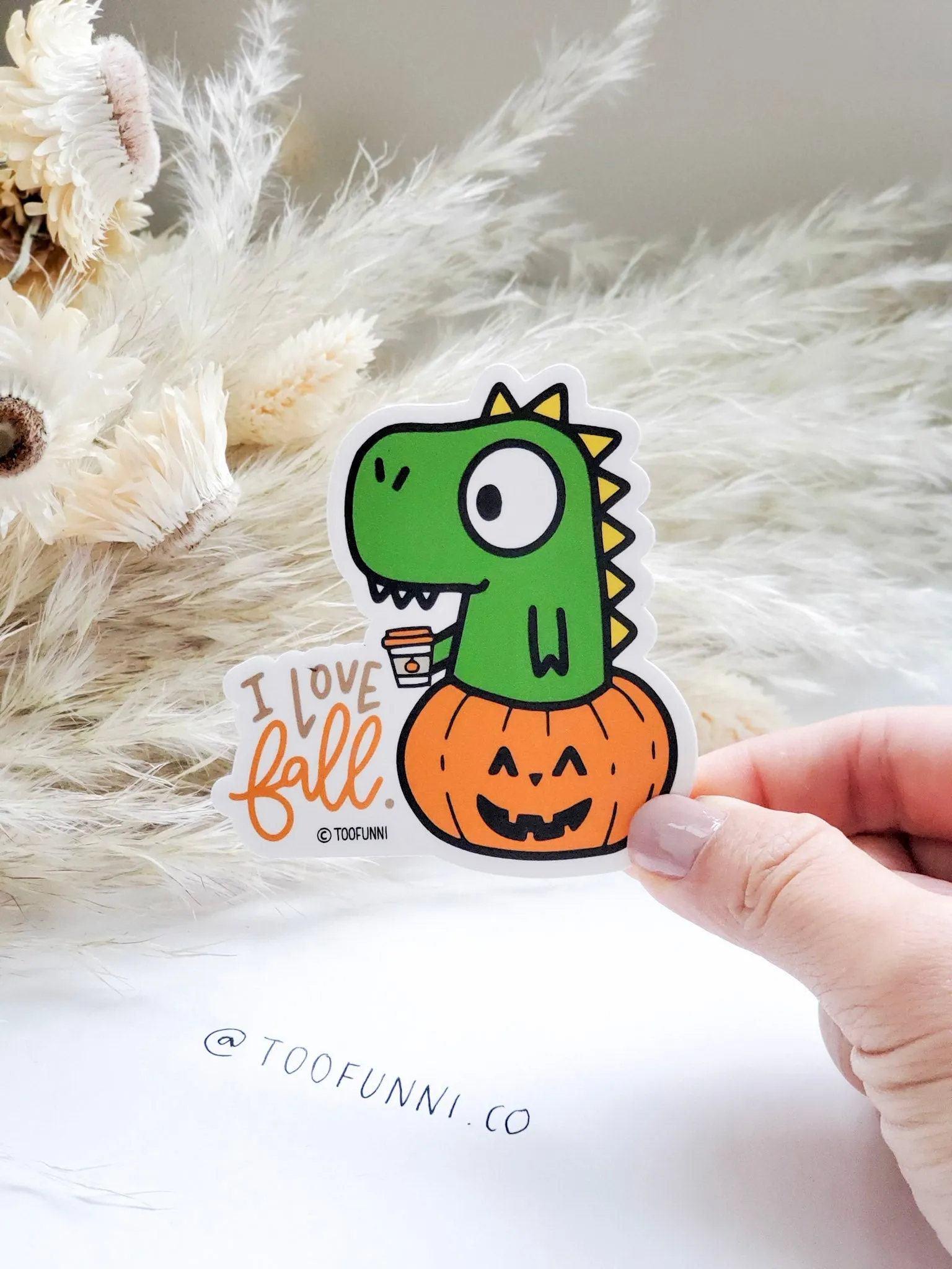 I LOVE FALL - Vinyl Sticker