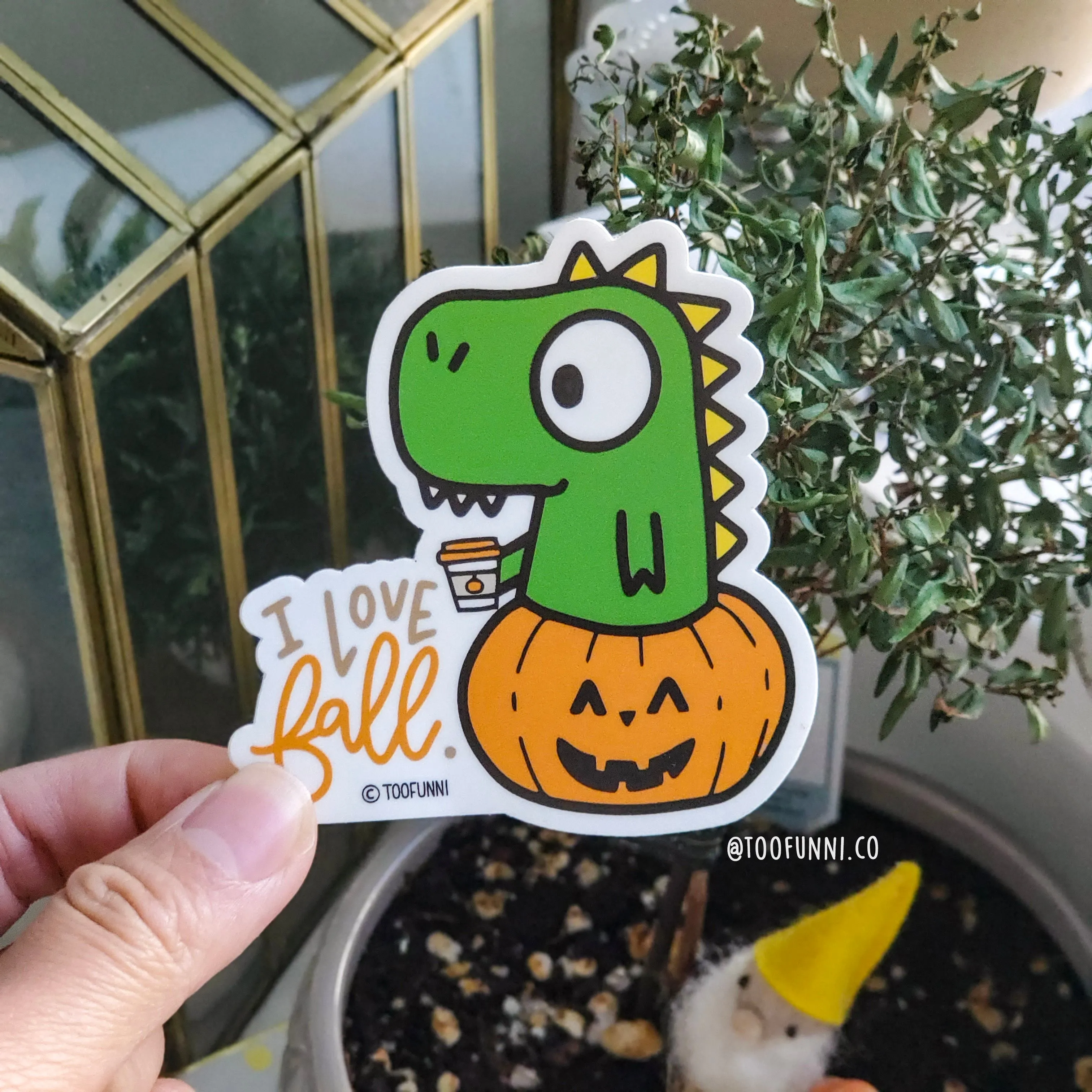 I LOVE FALL - Vinyl Sticker