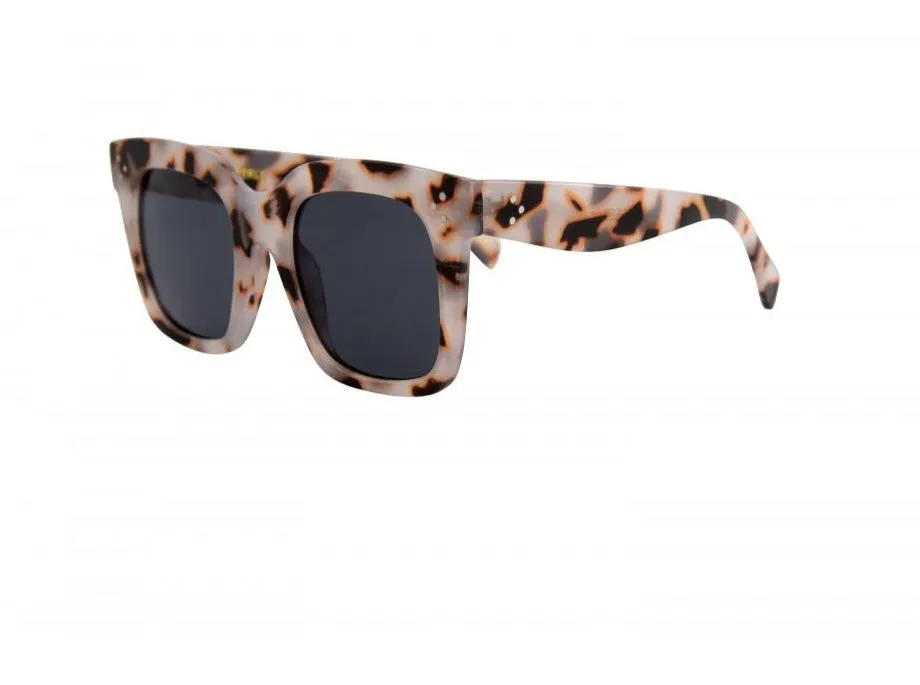 I-SEA - Waverly Sunglasses in Snow Tortoise