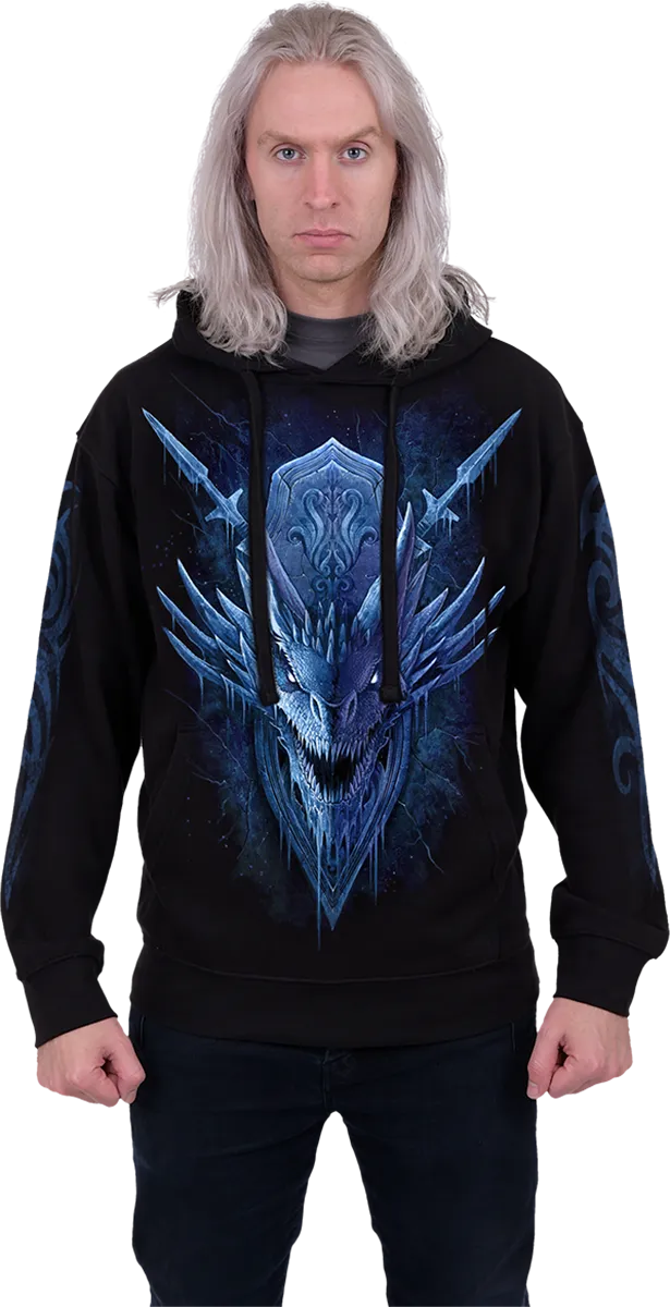 ICE DRAGON - Hoody Black