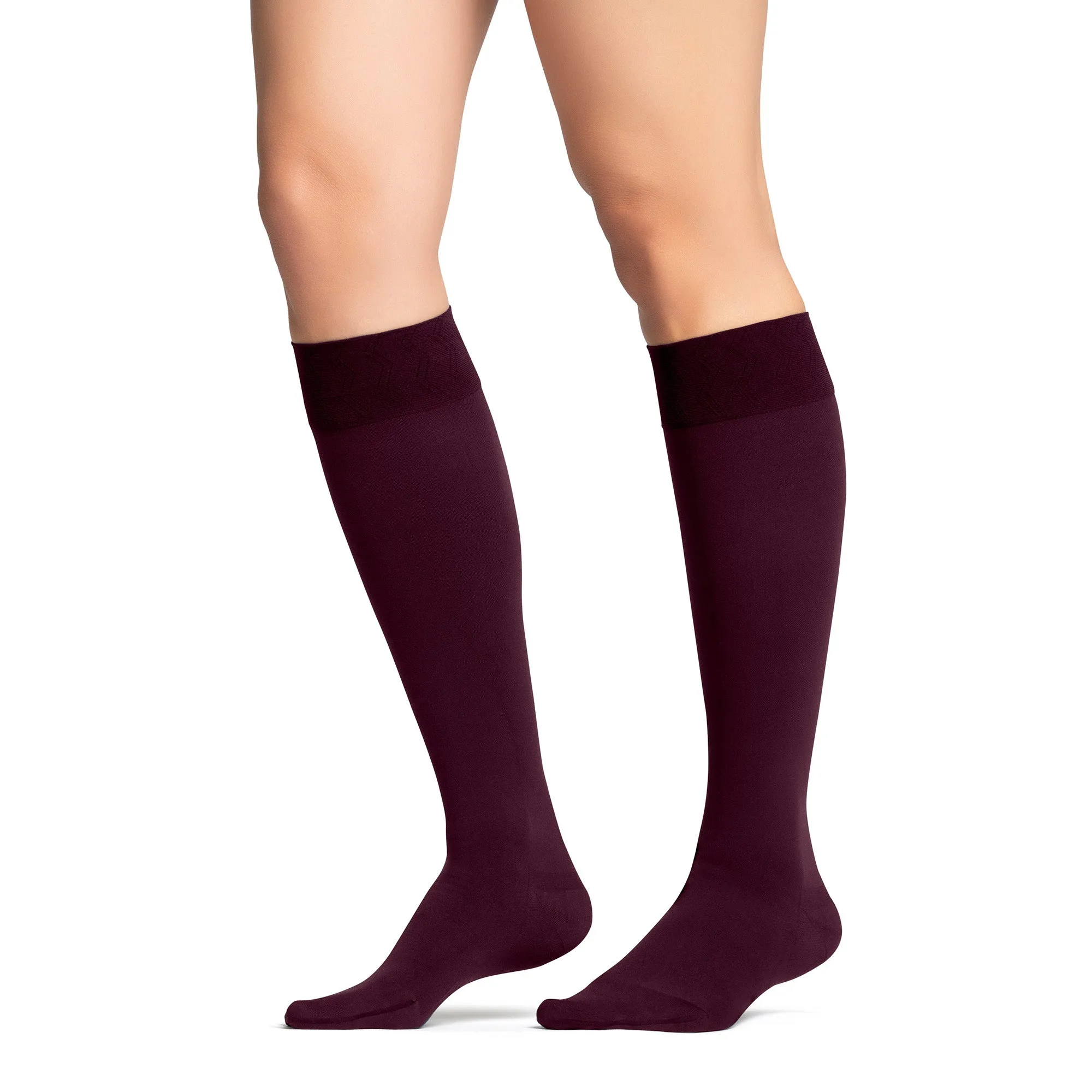 Jobst Opaque Closed Toe Maternity Knee Highs - 20-30 mmHg